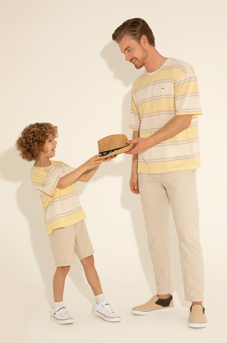 Erkek Taş Carrot Fit Kanvas Pantolon