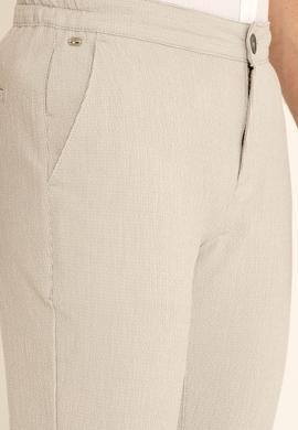 Erkek Gri Kanvas Pantolon - 50283365164