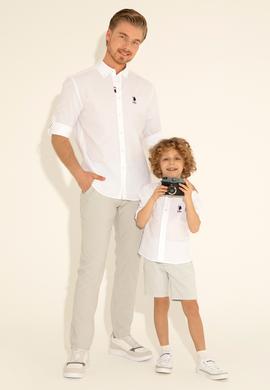 Erkek Gri Kanvas Pantolon - 50283365164