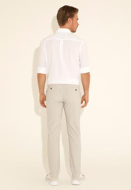 Erkek Gri Kanvas Pantolon - 50283365164