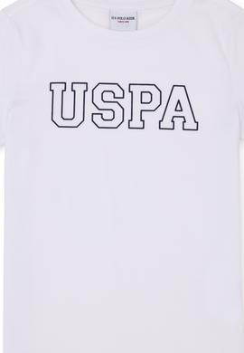 Erkek Çocuk Beyaz Basic Bisiklet Yaka Tişört - 50284818013