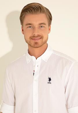 Erkek Beyaz Uzun Kollu Gömlek - 50288311007