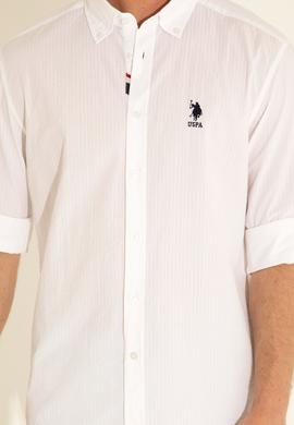 Erkek Beyaz Uzun Kollu Gömlek - 50288311007