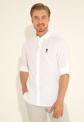 Erkek Beyaz Uzun Kollu Gömlek - 50288311007