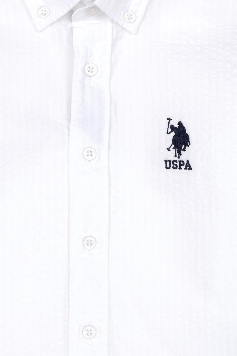 Erkek Çocuk Beyaz Uzun Kollu Gömlek - 50288555006