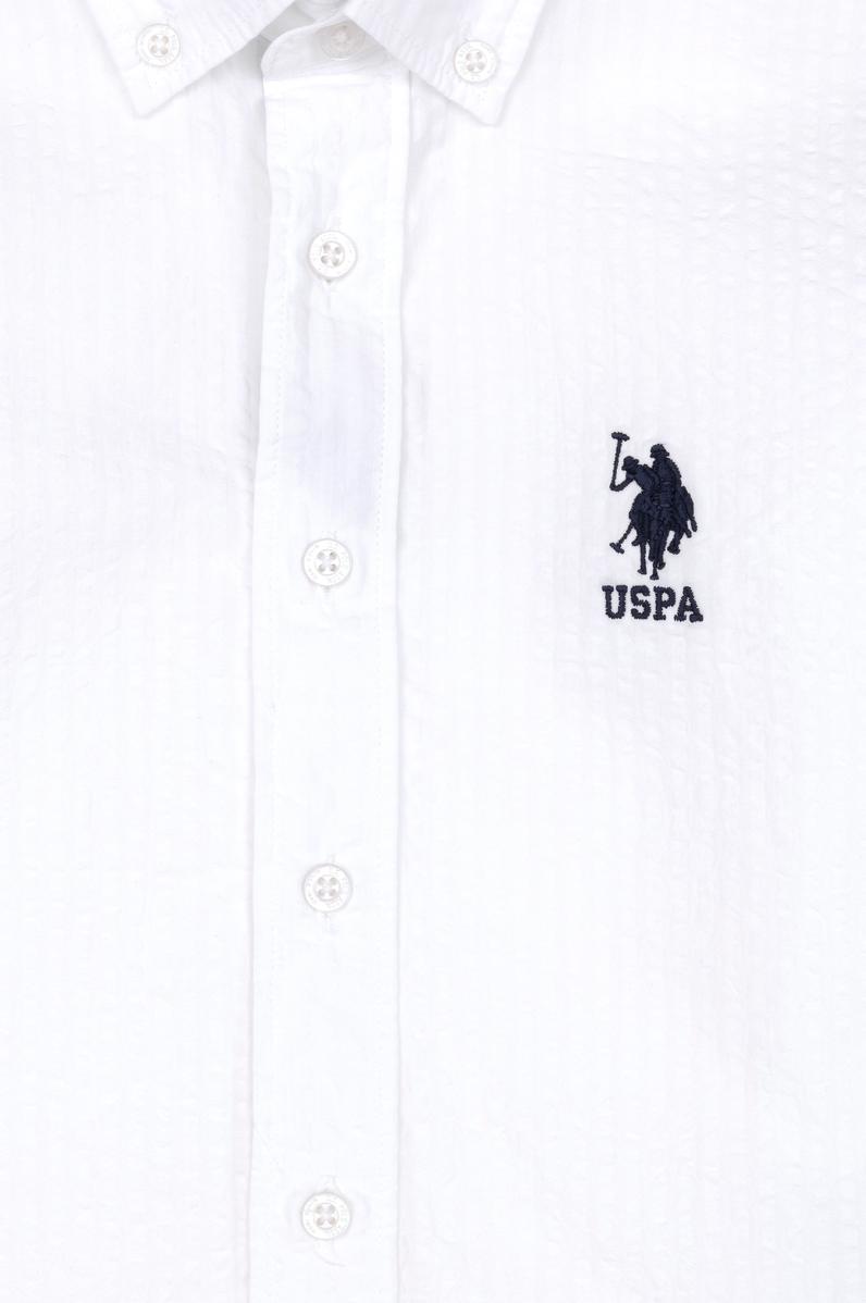 Erkek Çocuk Beyaz Uzun Kollu Gömlek