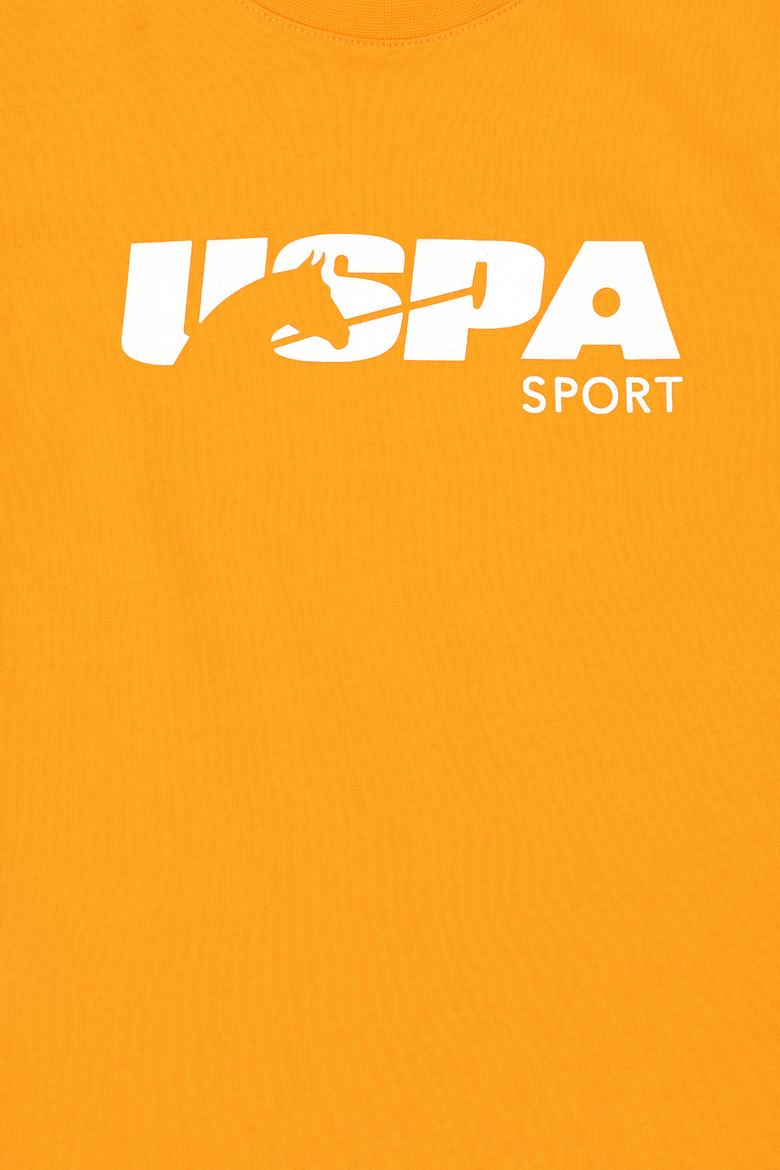 Erkek Çocuk Turuncu Bisiklet Yaka Tişört - 50281843045