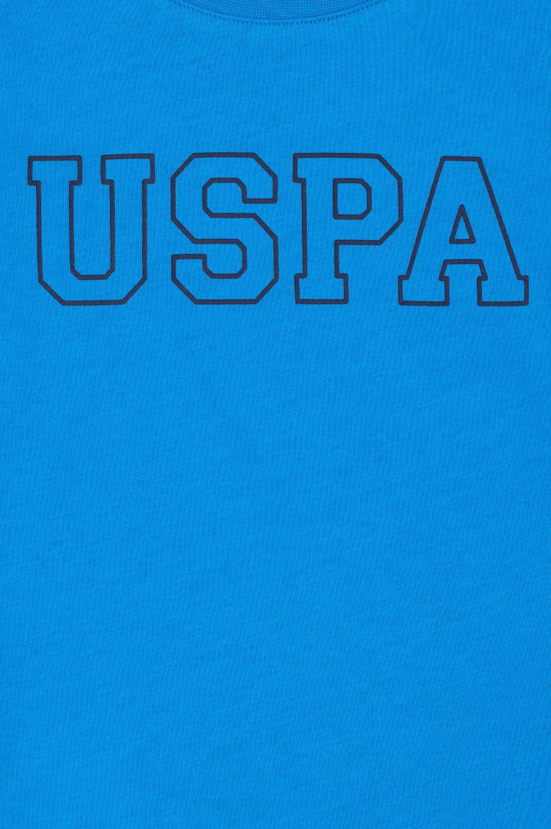 Erkek Çocuk Saks Basic Bisiklet Yaka Tişört