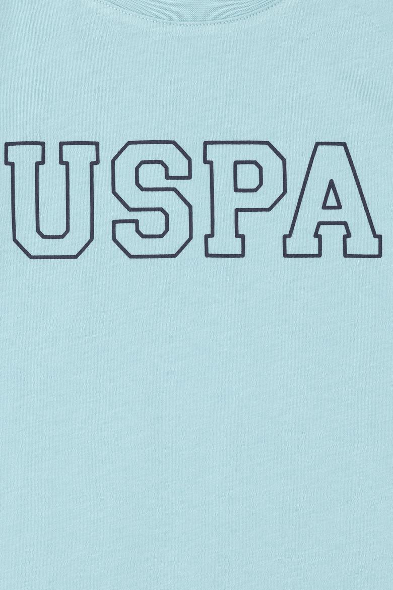 Erkek Çocuk Mint Basic Bisiklet Yaka Tişört - 50284818089