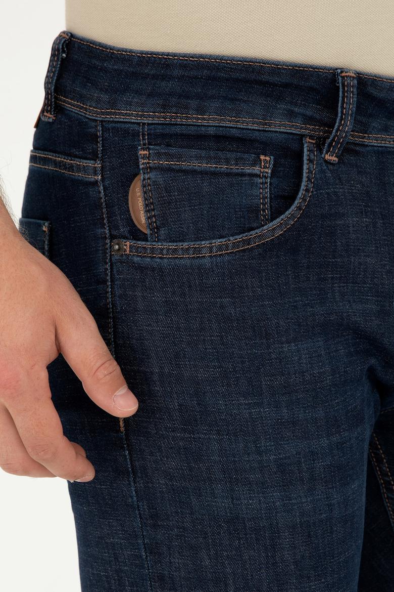 Erkek Koyu Mavi Jean Pantolon - 50281053039