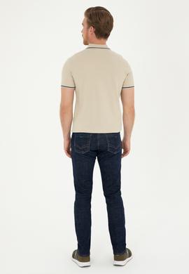 Erkek Koyu Mavi Jean Pantolon - 50281053039