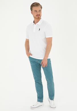 Erkek Yeşil Jean Pantolon - 50280324078