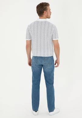 Erkek Açık Mavi Jean Pantolon - 50281487029