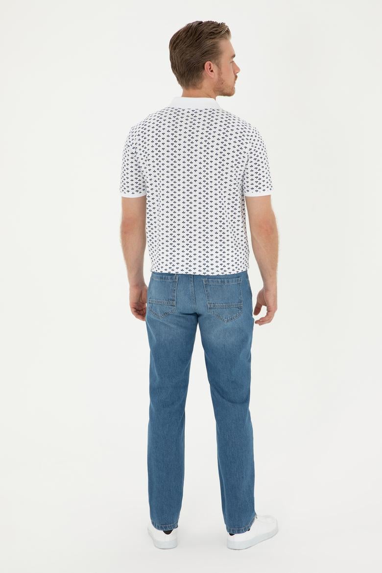 Erkek Açık Mavi Jean Pantolon - 50281487029