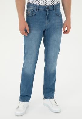 Erkek Açık Mavi Jean Pantolon - 50281487029