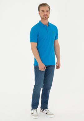 Erkek Açık Mavi Straight Fit Jean Pantolon - 50286455041