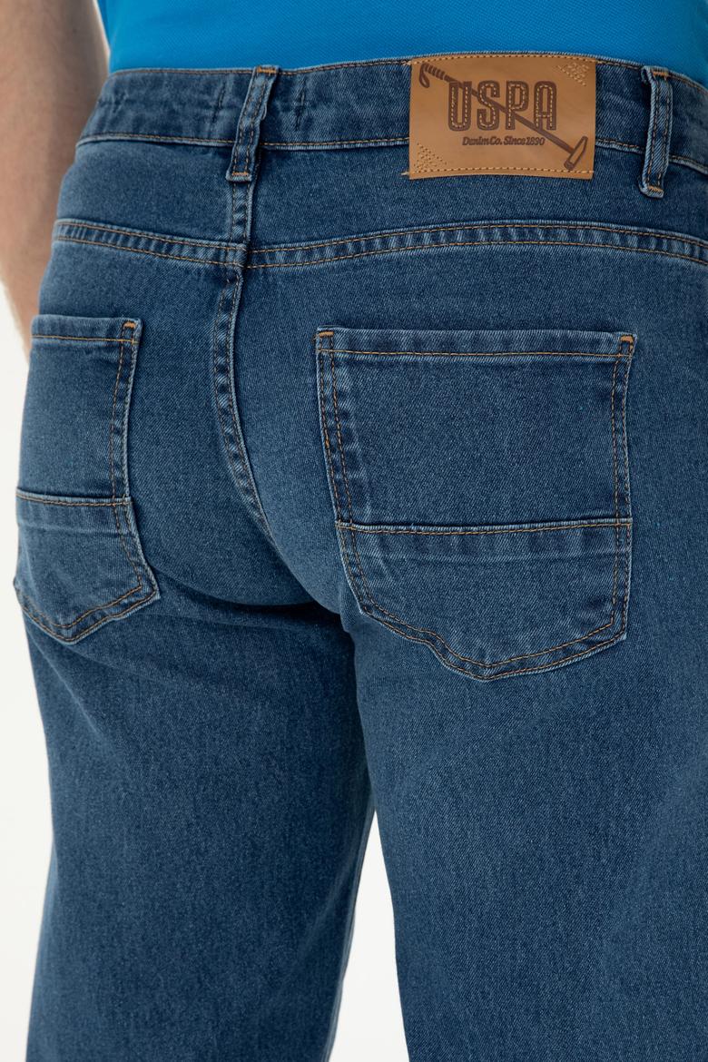Erkek Açık Mavi Straight Fit Jean Pantolon - 50286455041