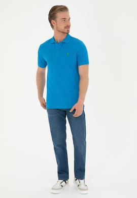 Erkek Açık Mavi Straight Fit Jean Pantolon - 50286455041