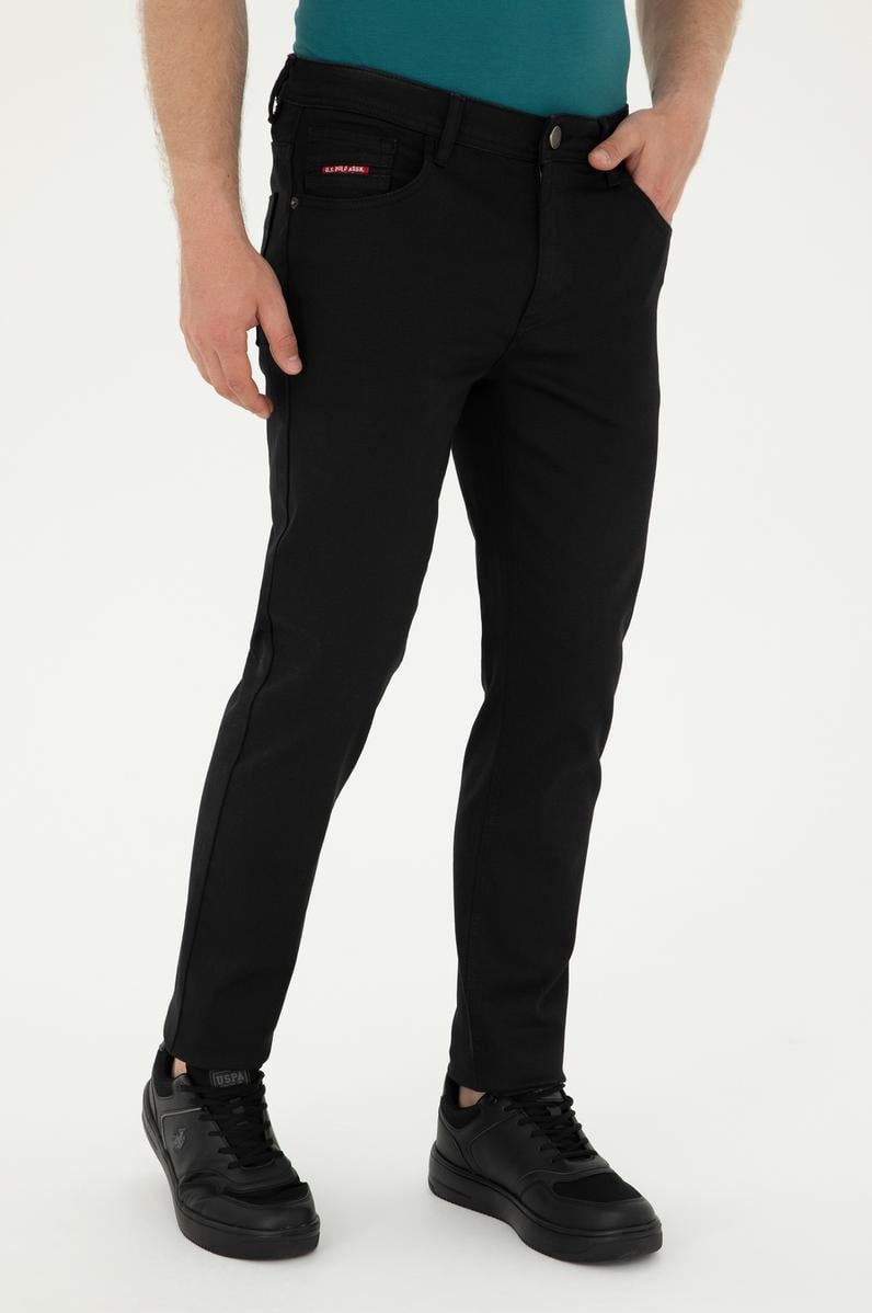 Erkek Siyah Jean Pantolon