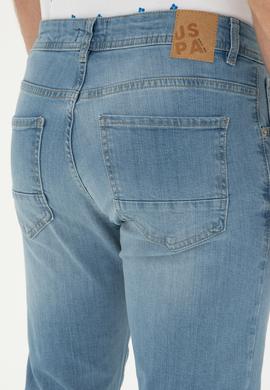 Erkek Açık Mavi Jean Pantolon - 50281072185