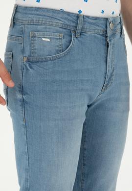 Erkek Açık Mavi Jean Pantolon - 50281072185