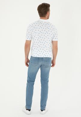 Erkek Açık Mavi Jean Pantolon - 50281072185