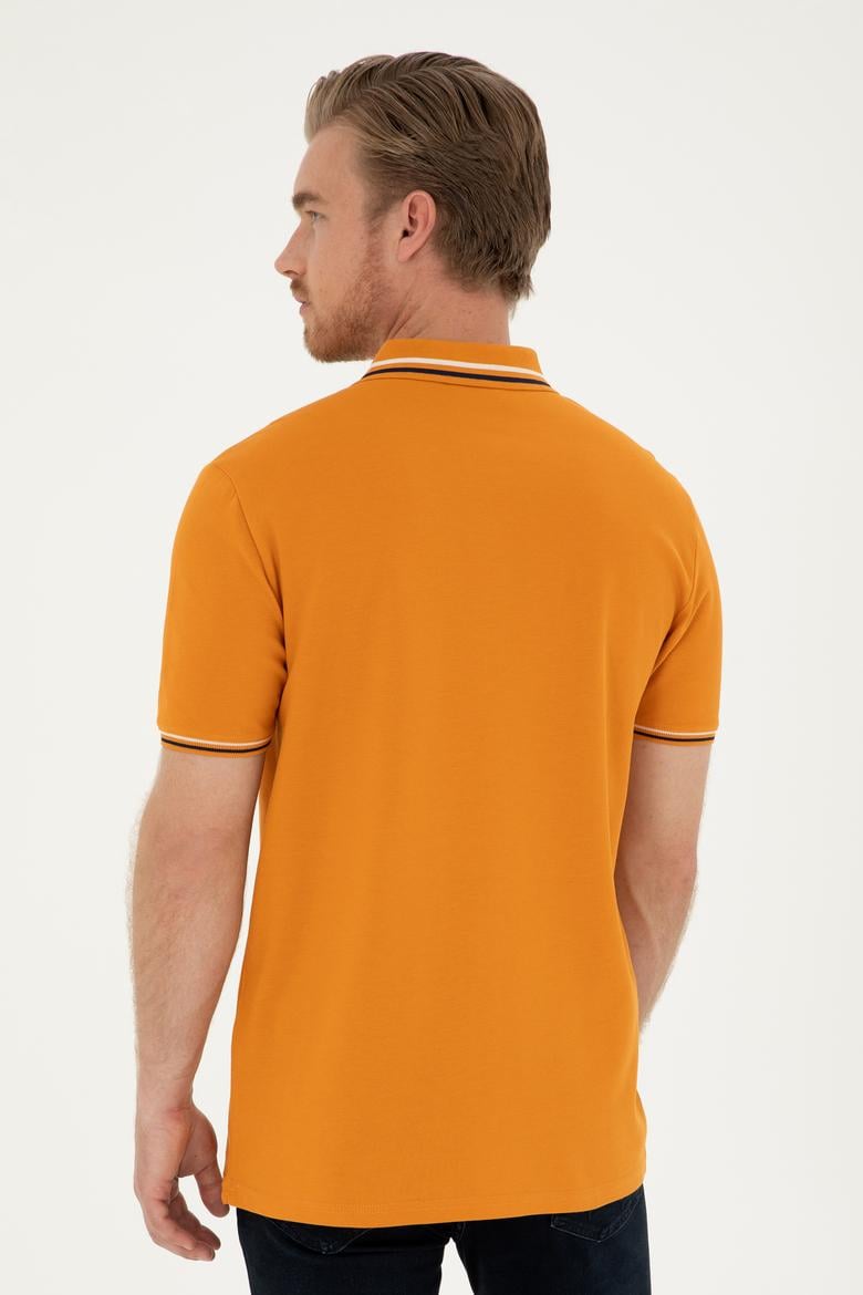 Erkek Kiremit Basic Tişört - 50284639171