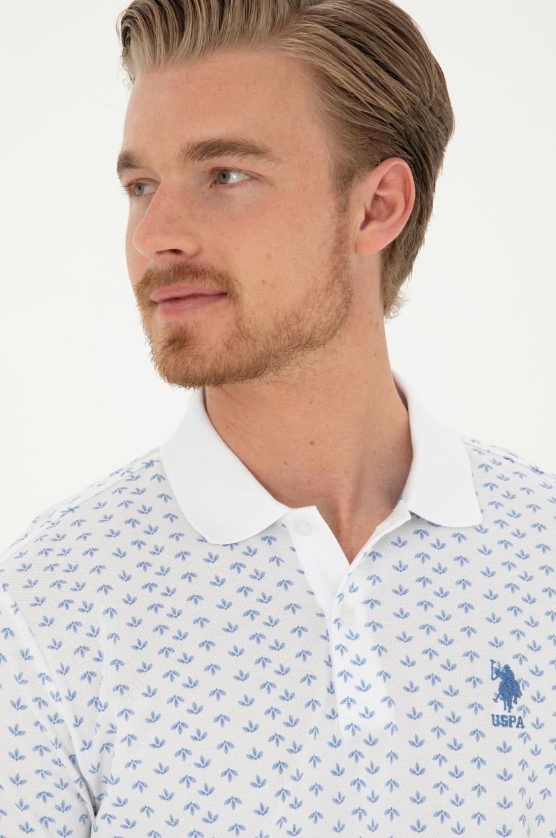 Erkek Regular Fit Polo Yaka Koyu Mavi Tişört