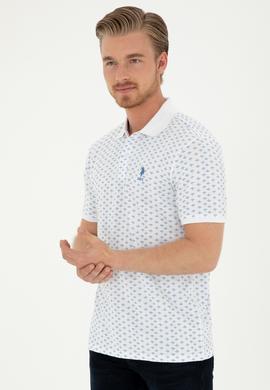 Erkek Regular Fit Polo Yaka Koyu Mavi Tişört - 50289149015