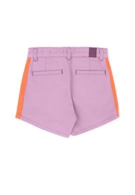 Kız Çocuk Pembe Jean Şort - 50283896019