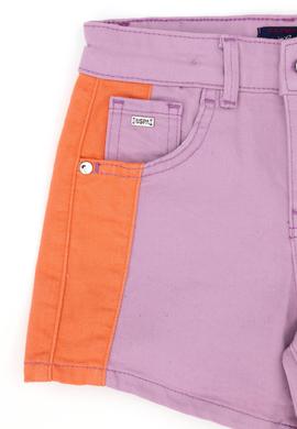 Kız Çocuk Pembe Jean Şort - 50283896019