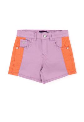 Kız Çocuk Pembe Jean Şort - 50283896019