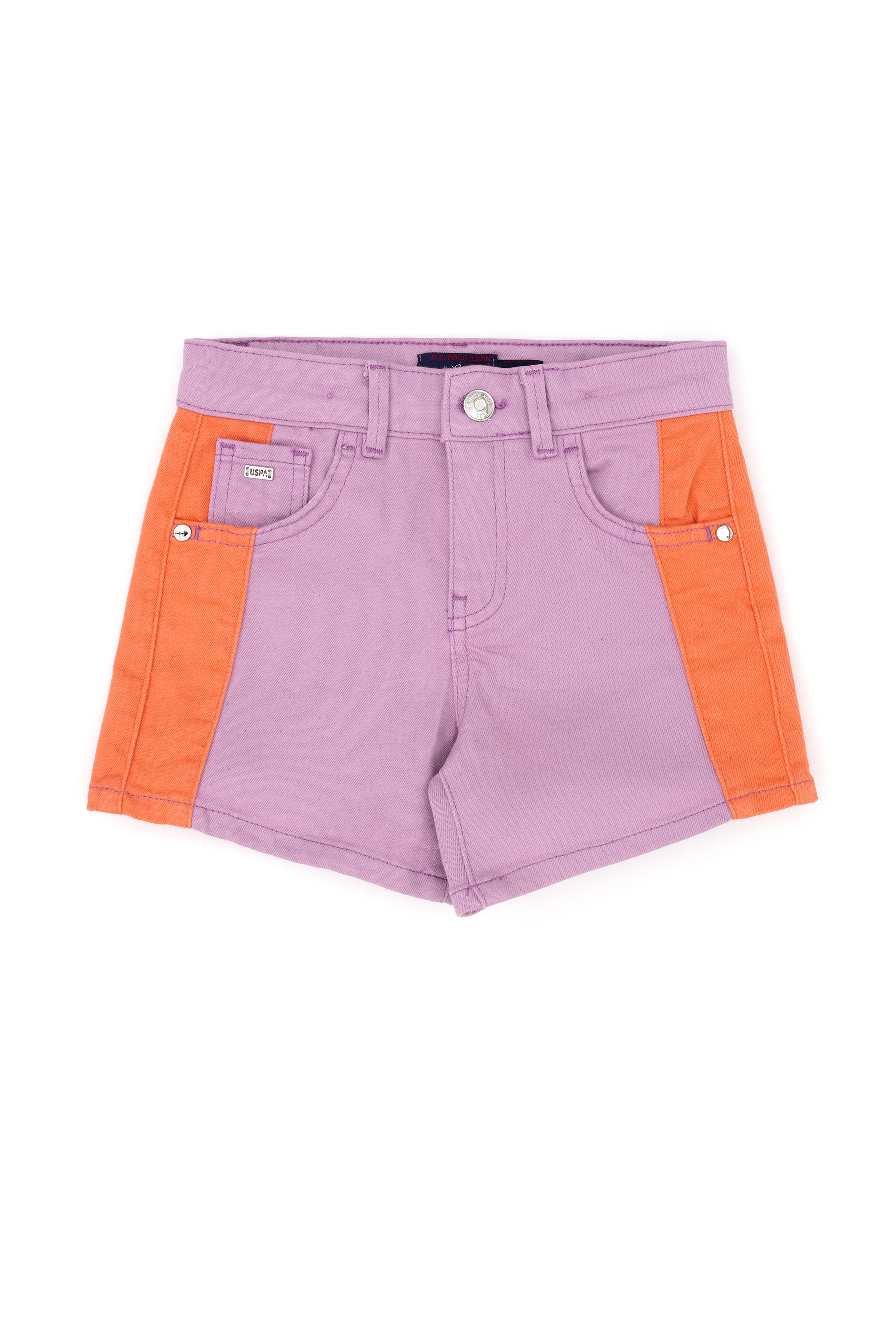 Kız Çocuk Pembe Jean Şort