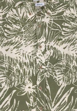 Erkek Çocuk Ekru Kısa Kollu Gömlek - 50283856007