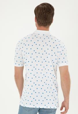 Erkek Regular Fit Polo Yaka Saks Tişört - 50288378011