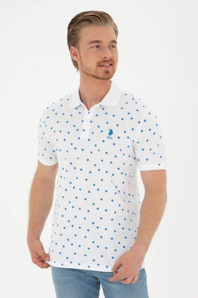 Erkek Regular Fit Polo Yaka Saks Tişört