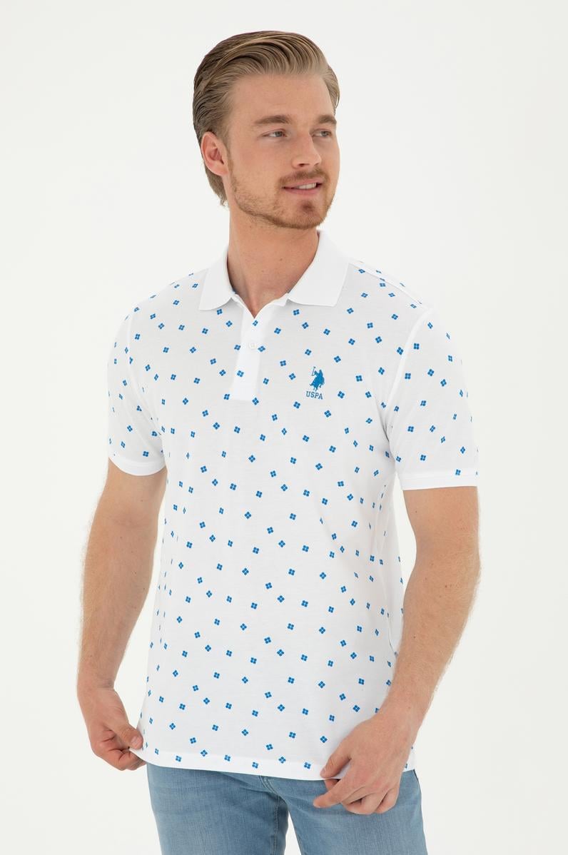 Erkek Regular Fit Polo Yaka Saks Tişört