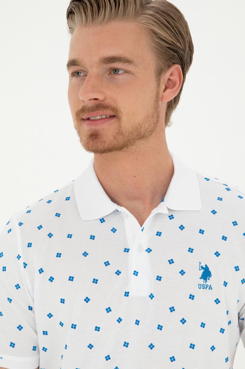 Erkek Regular Fit Polo Yaka Saks Tişört