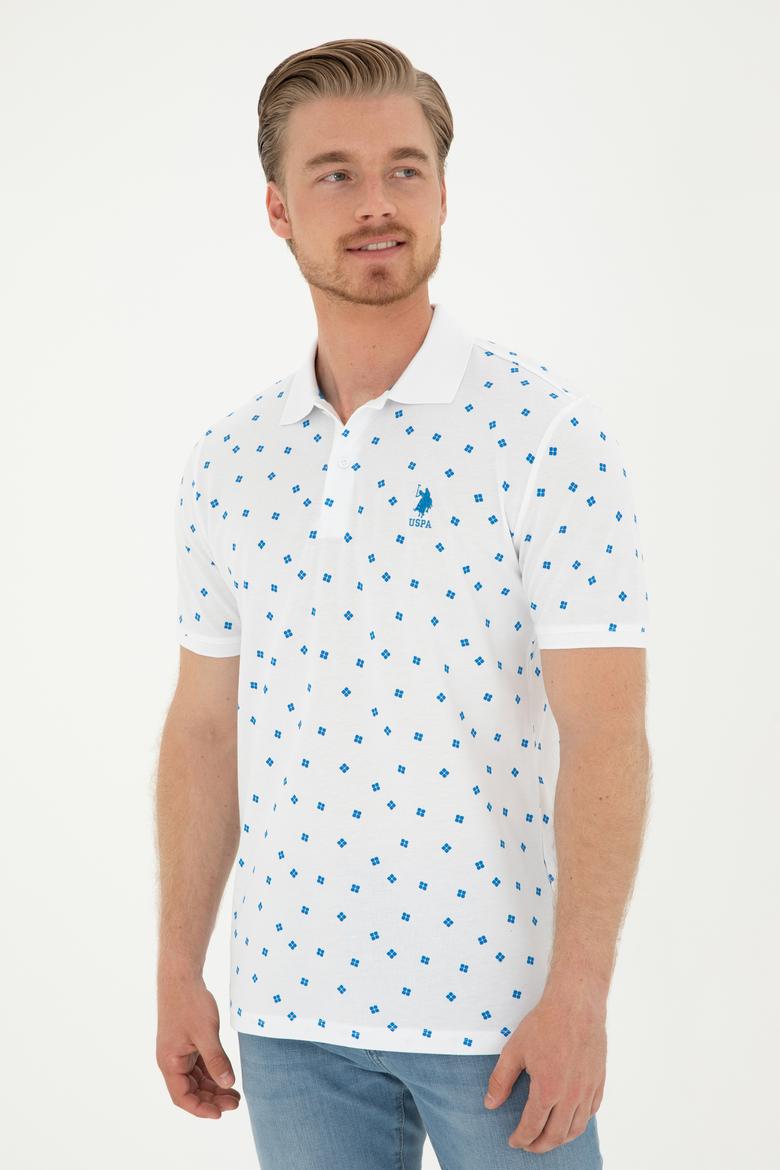 Erkek Regular Fit Polo Yaka Saks Tişört - 50288378011