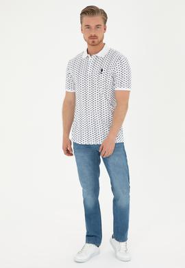 Erkek Regular Fit Polo Yaka Lacivert Tişört - 50289149003