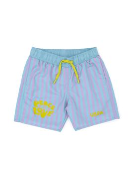 Erkek Çocuk Lila Deniz Şortu - 50282986029
