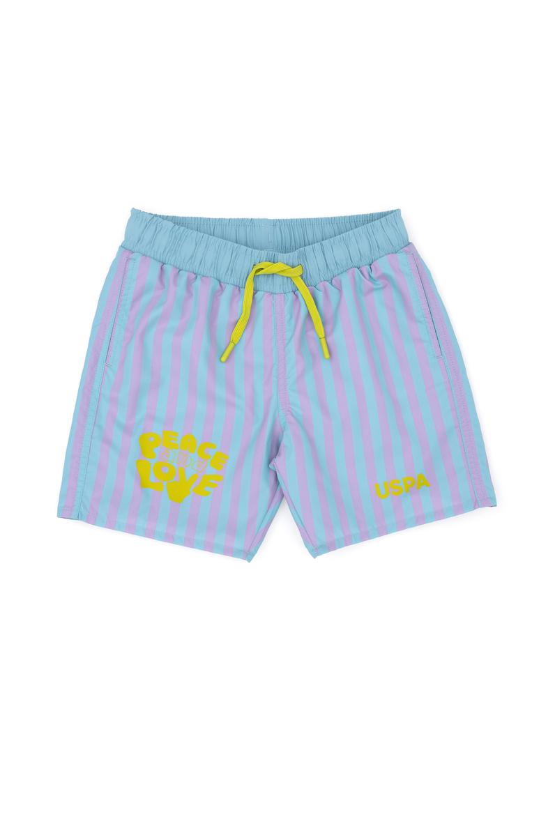 Erkek Çocuk Lila Deniz Şortu