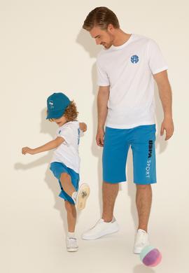 Erkek Saks Örme Şort - 50282011061