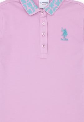 Kız Çocuk Pembe Basic Tişört - 50283284039