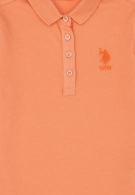 Kız Çocuk Somon Basic Tişört - 50283286105