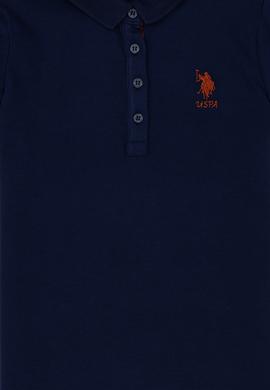 Kız Çocuk Lacivert Basic Tişört - 50283286149