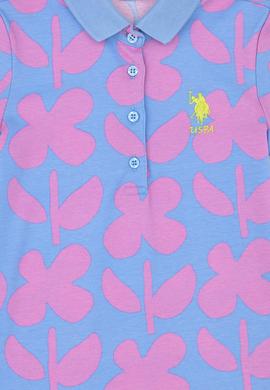 Kız Çocuk Saks Örme Elbise - 50283330025