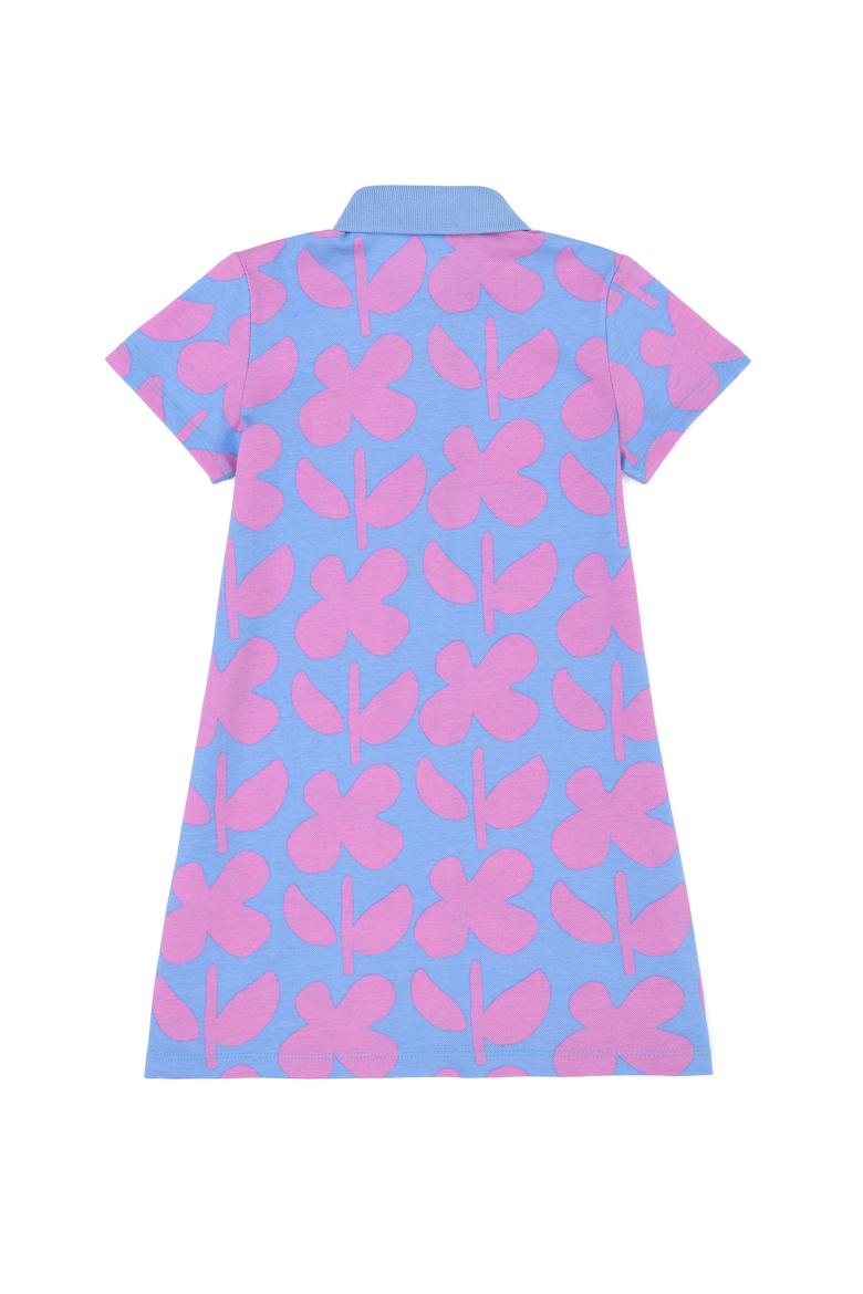 Kız Çocuk Saks Örme Elbise - 50283330025