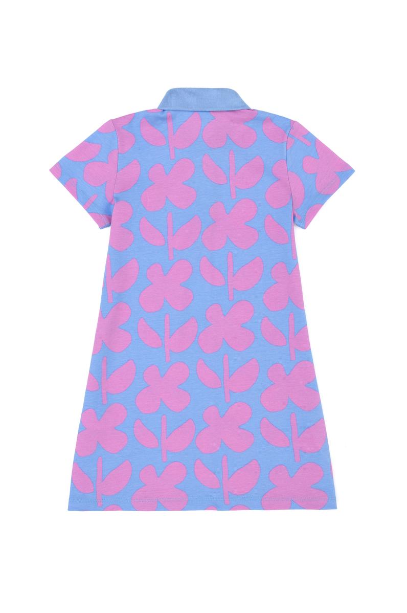 Kız Çocuk Saks Örme Elbise