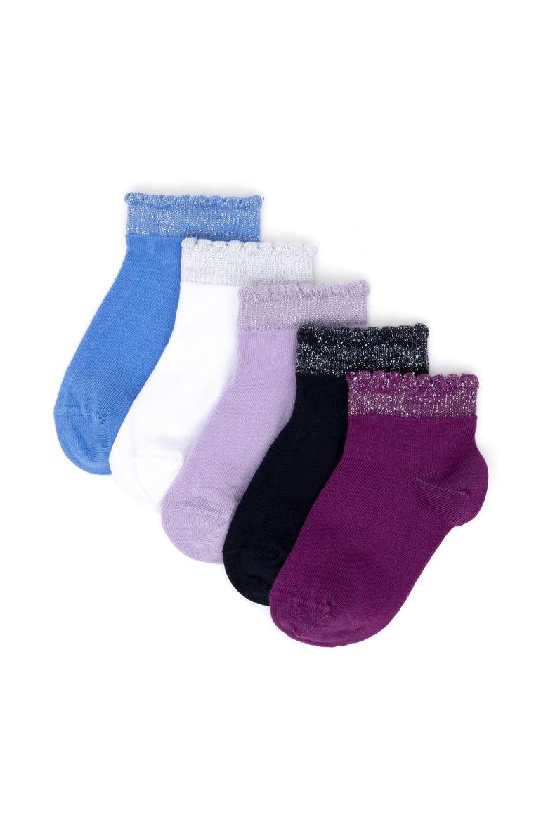 Kız Çocuk Mor Çorap